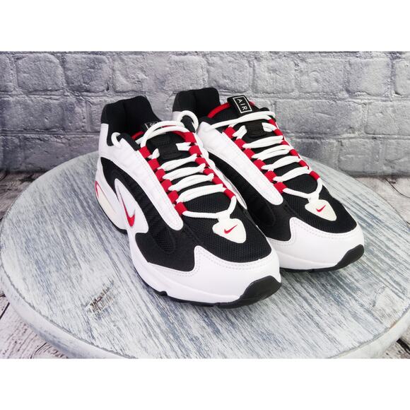 Nike Air Max Triax White/University Red-Black Men 9 Women 10.5 New in Box - Picture 1 of 11